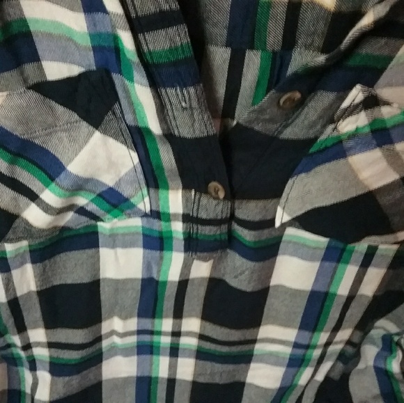 Plaid Shirt Dress - Picture 4 of 4